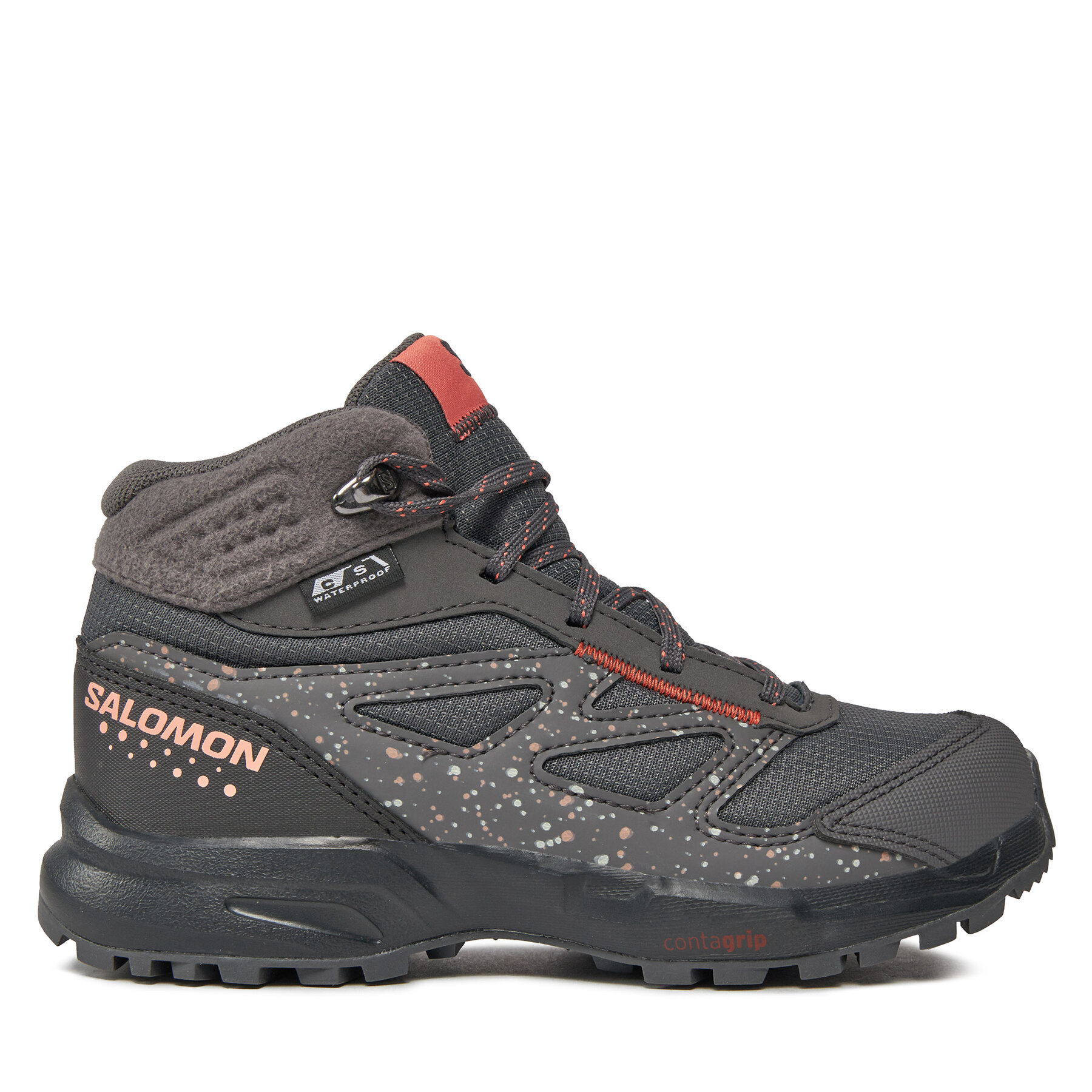 Trekkingschuhe Salomon Outway Mid Climasalomon™ Waterproof L47283600 Magnet/Phantom/Coral von Salomon