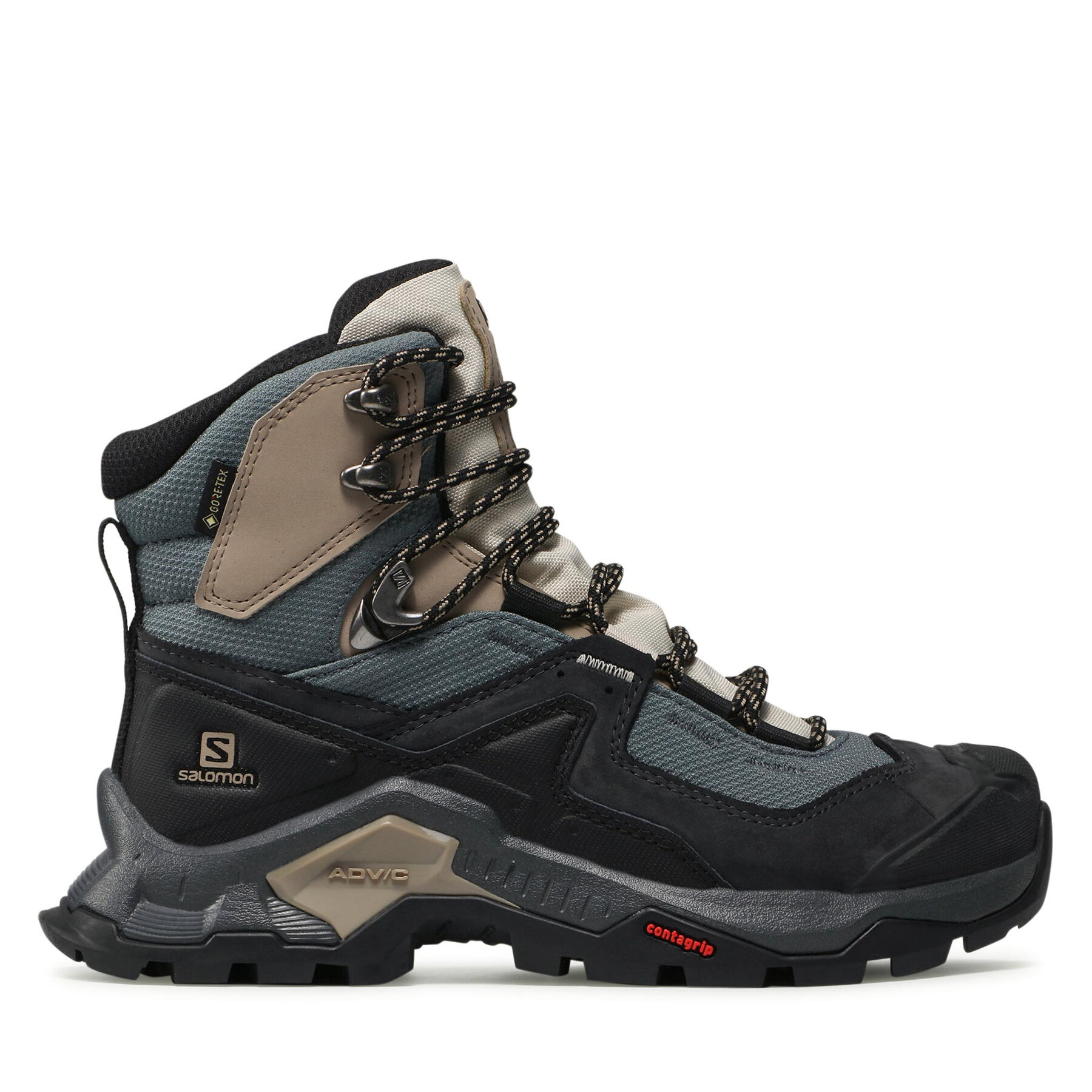 Trekkingschuhe Salomon Quest Element Gtx W GORE-TEX 414574 20 V0 Ebony/Rainy Day/Stormy Weather von Salomon