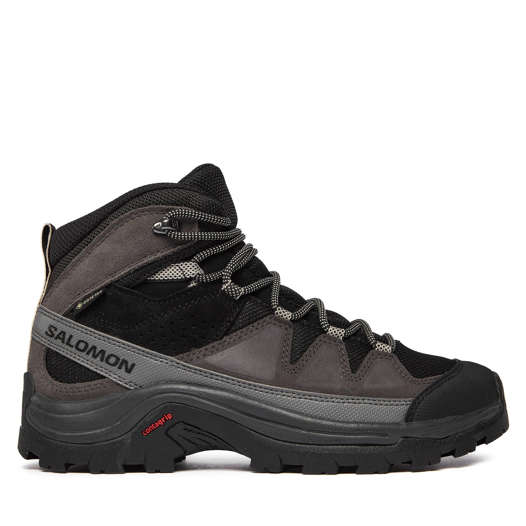 Trekkingschuhe Salomon Quest Rove GORE-TEX L47181500 Black/Magnet/Quiet Shade von Salomon