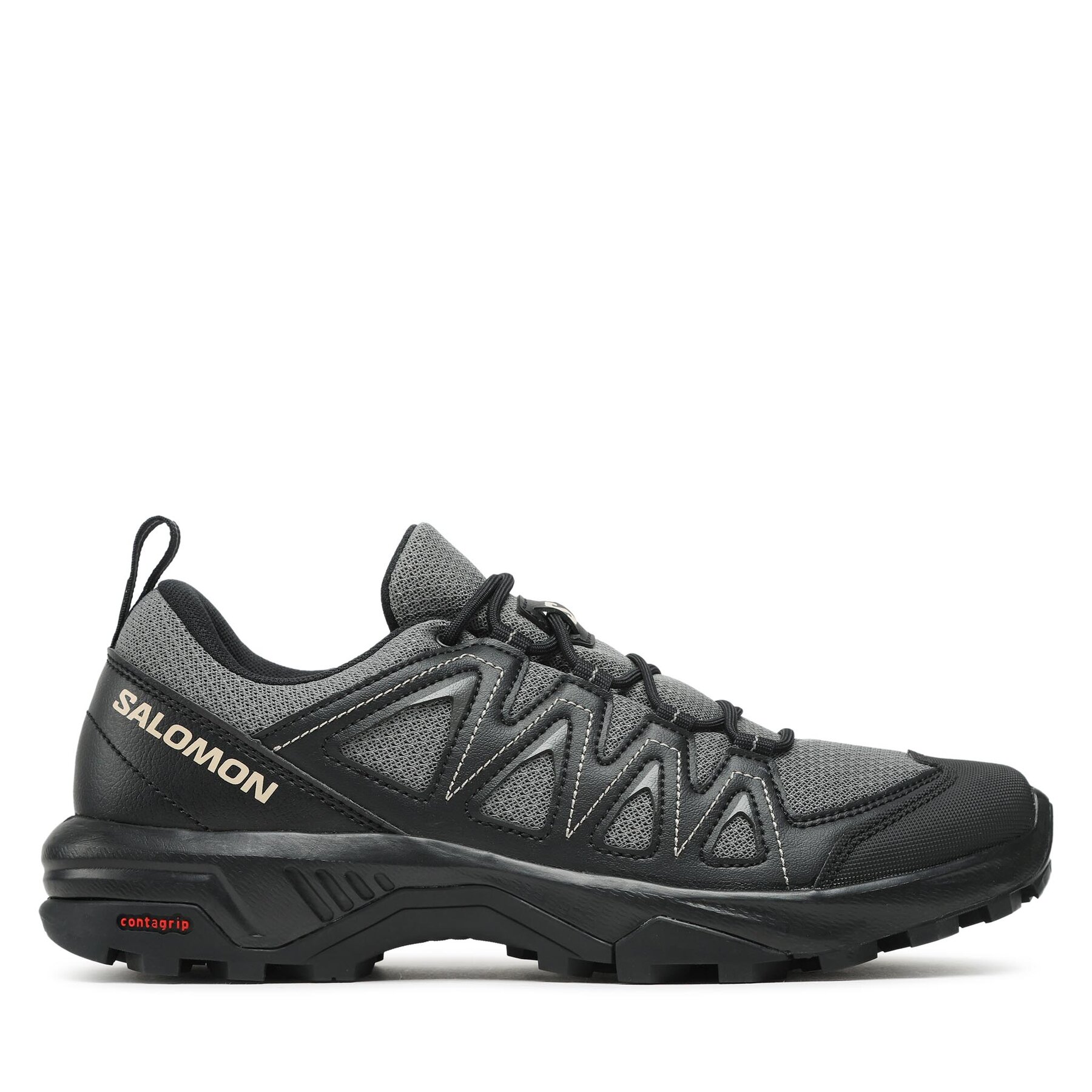 Trekkingschuhe Salomon X Braze 471800 26 V0 Pewter/Black/Feather Gray von Salomon