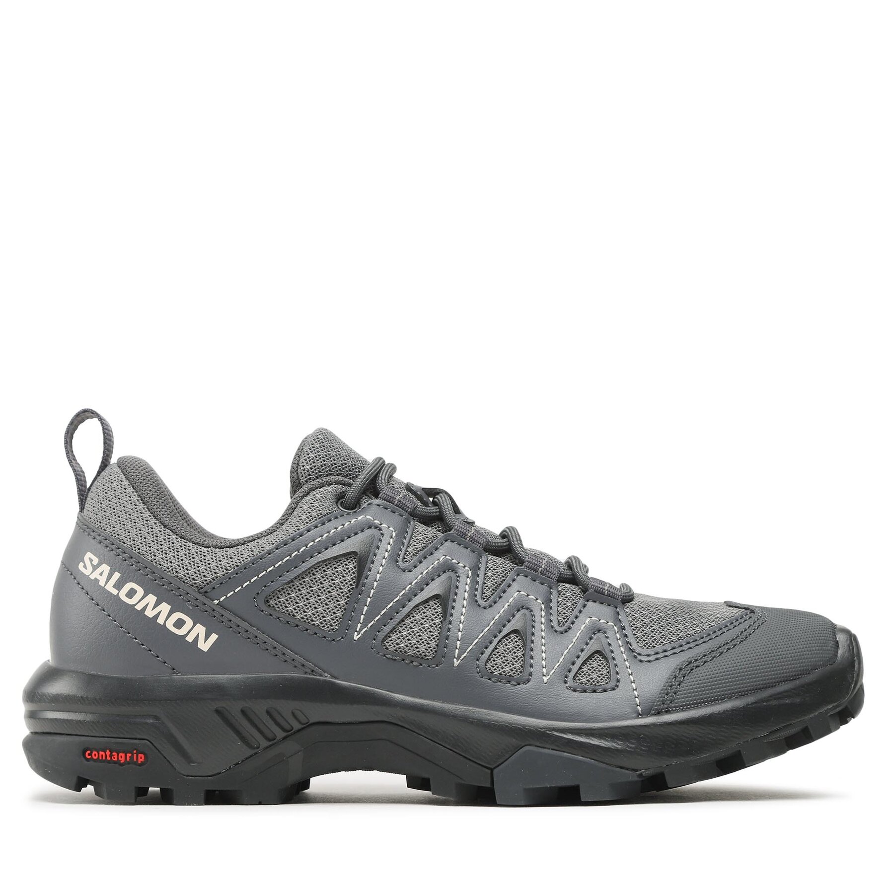 Trekkingschuhe Salomon X Braze W 471802 20 V0 Pewter/Ebony/Rainy Day von Salomon