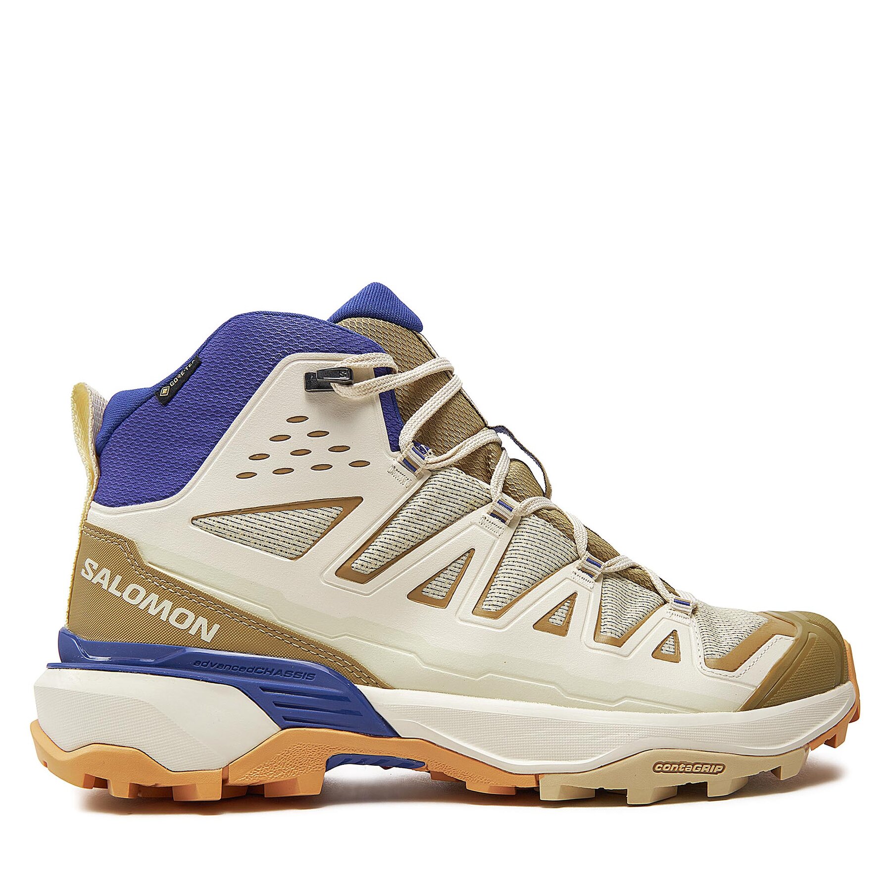 Trekkingschuhe Salomon X Ultra 360 Edge Mid Gore-Tex L47378100 Bleached Sand / Kelp / Spectrum Blue von Salomon