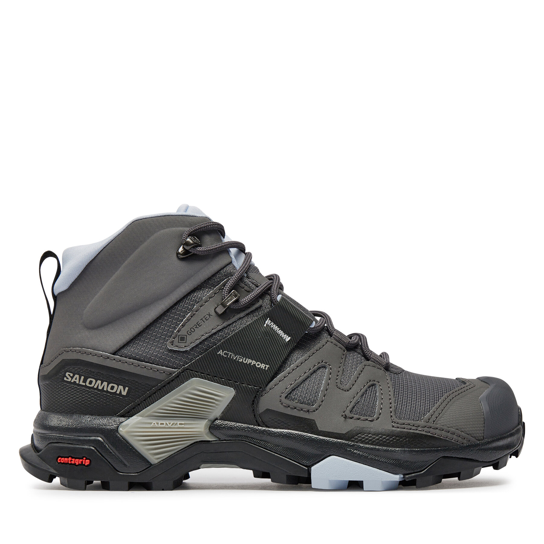 Trekkingschuhe Salomon X Ultra 4 Mid Gtx W GORE-TEX 416250 21 V0 Magnet/Black/Zen Blue von Salomon