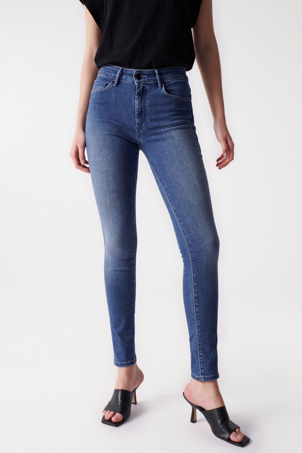 Jeans Destiny Skinny Damen Blau W33 von Salsa
