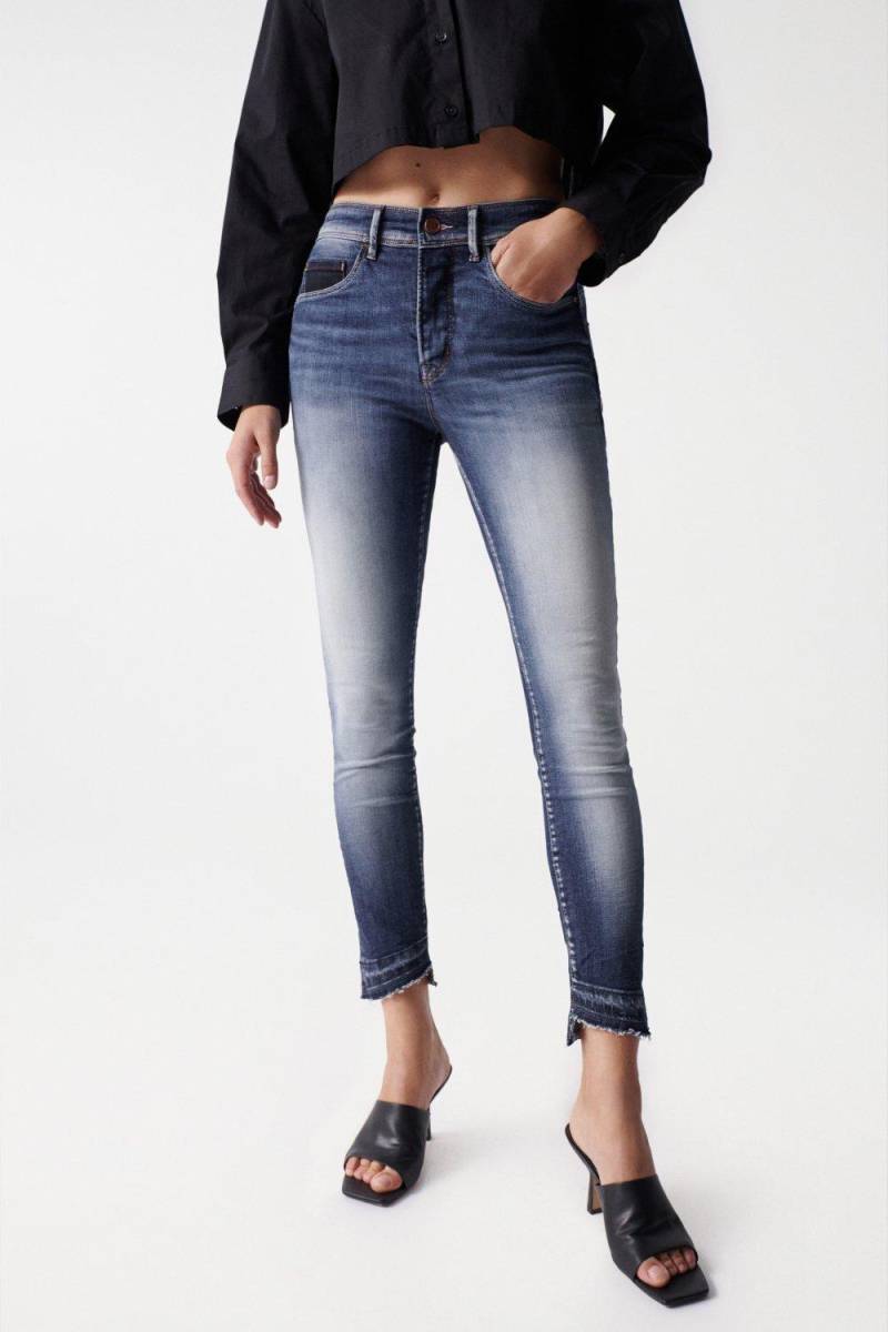 Jeans Secret Glamour Cropped Damen Blau W29 von Salsa