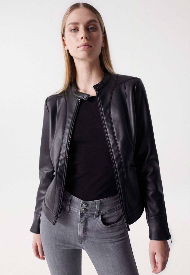 Salsa Blusenjacke »Jacken Basic Faux Leather Jacket« von Salsa