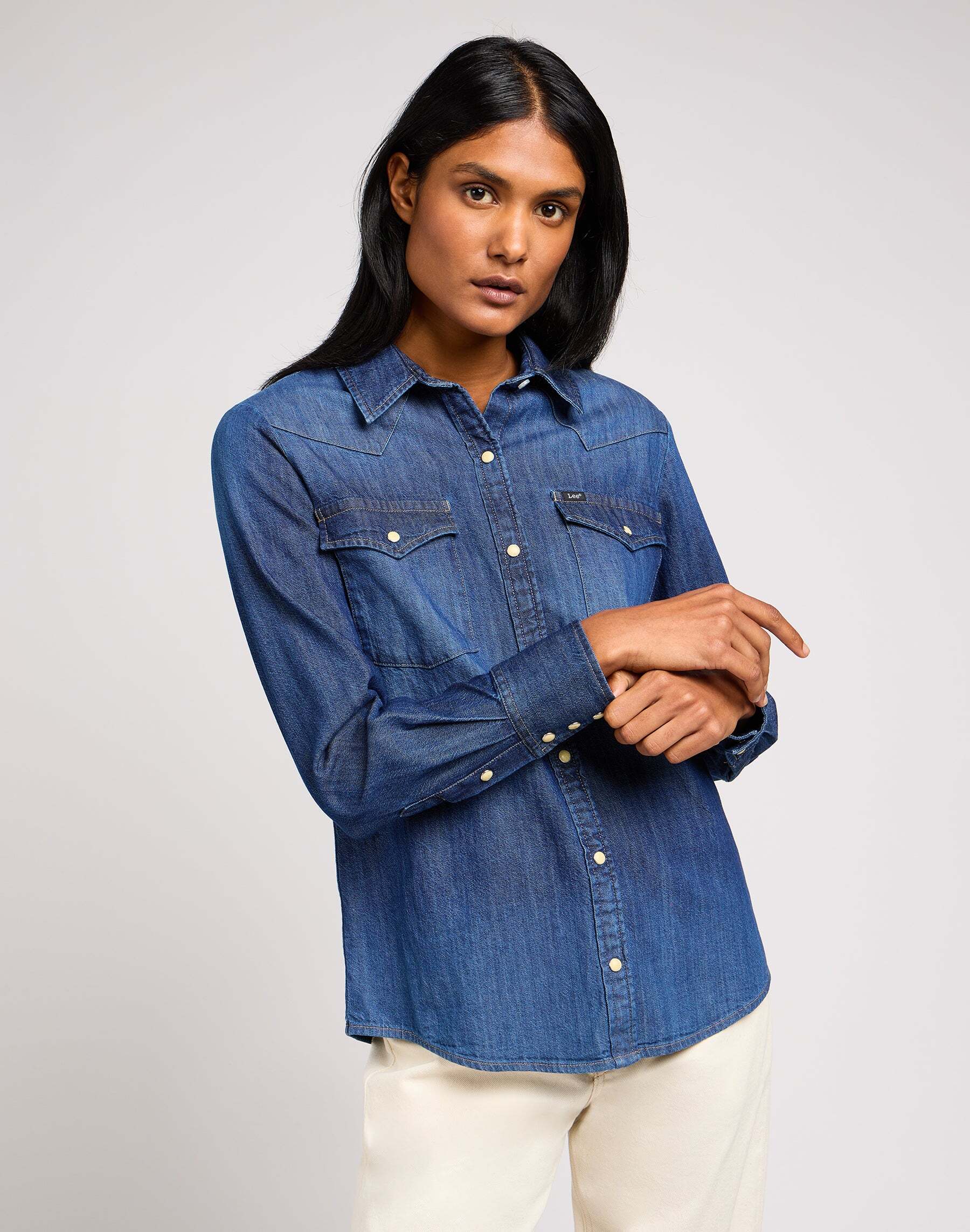 Salsa Langarmbluse »LEE Hemden Regular Western Shirt« von Salsa