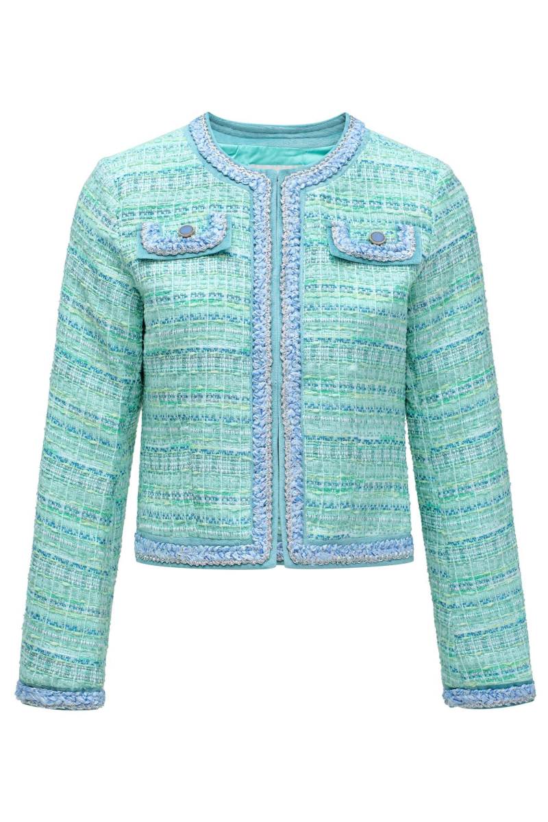 Salsa Kurzjacke »Salsa Jeans Jacke Colorful Tweed Chanel-Style Jacket« von Salsa