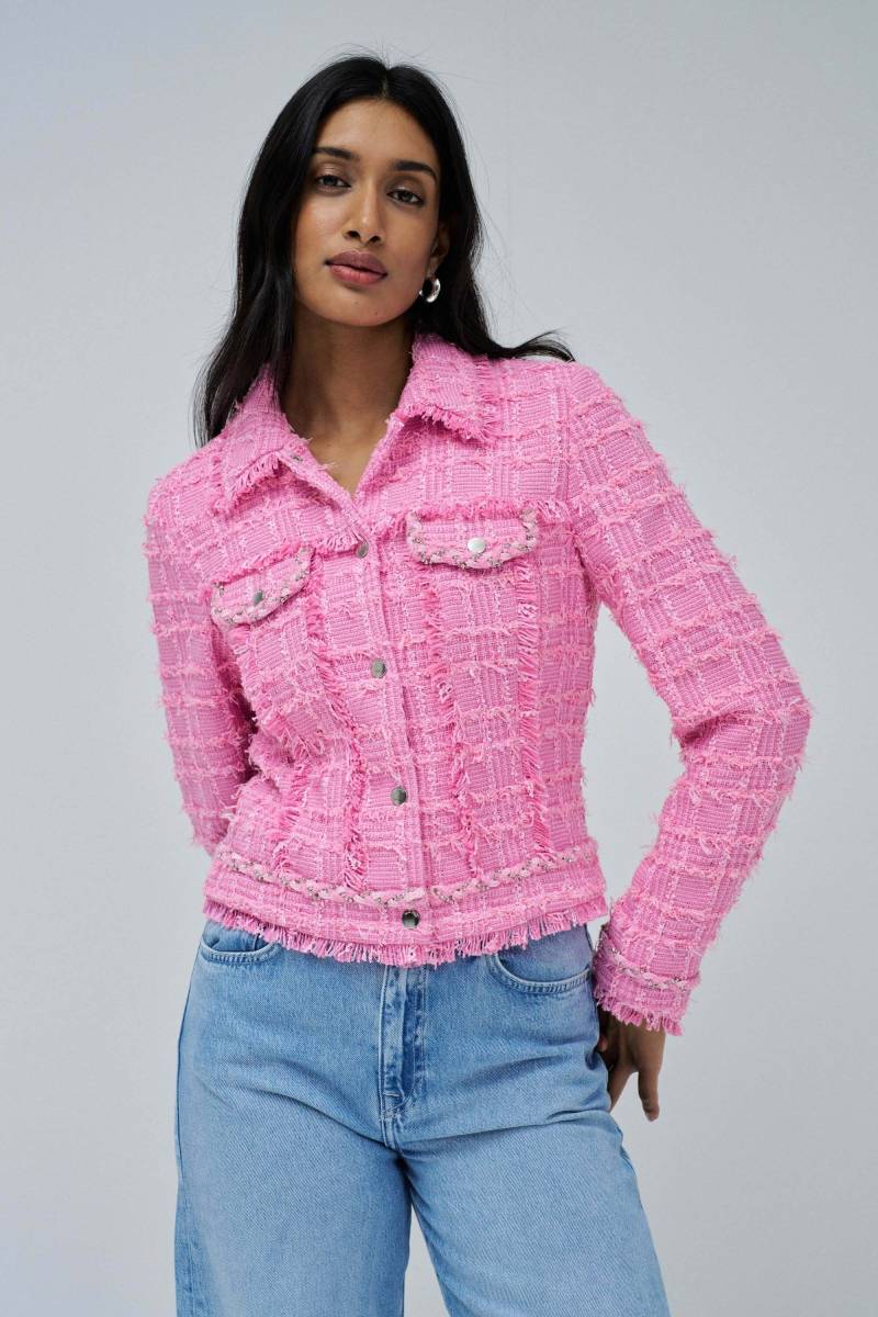 Salsa Kurzjacke »Salsa Jeans Jacke Tweed Trucker Jacket« von Salsa