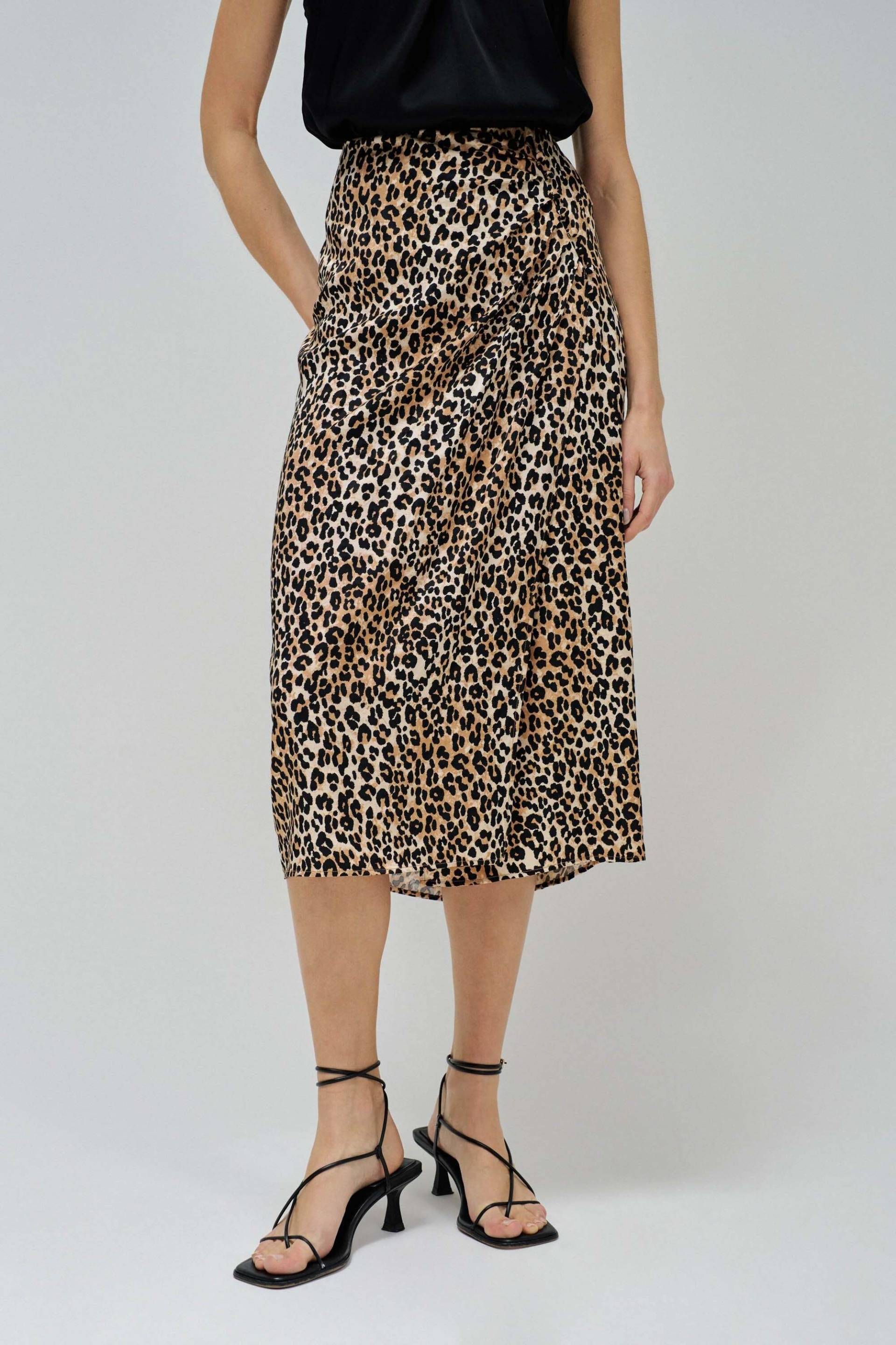 Salsa Midirock »Salsa Jeans Midirock Animal Print Skirt with Button Detail« Salsa Midirock »Salsa Jeans Midirock Animal Print Skirt with Button Detail« von Salsa