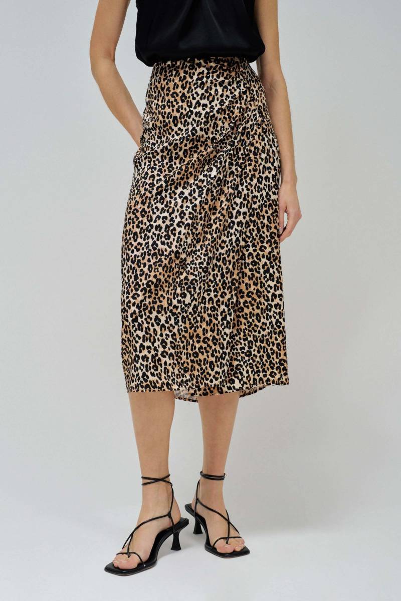 Salsa Midirock »Salsa Jeans Midirock Animal Print Skirt with Button Detail« von Salsa