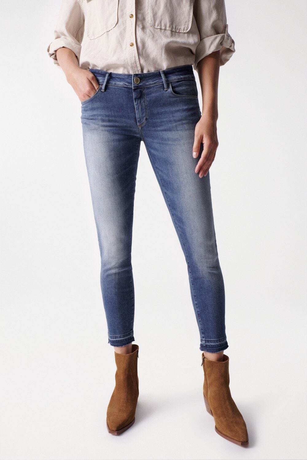 Salsa Skinny-fit-Jeans »JeansWonderCroppedSkinny« von Salsa