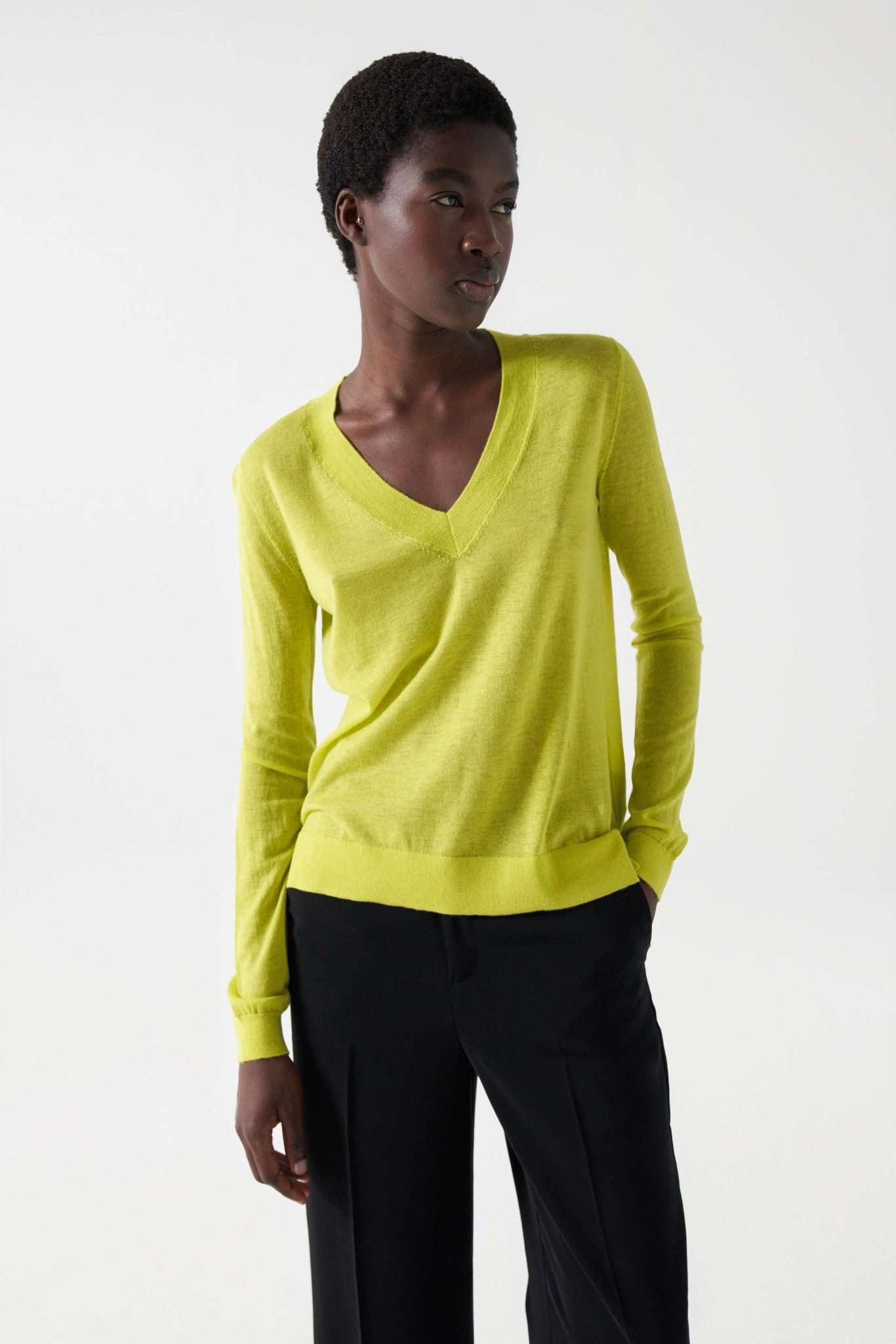 Salsa Strickpullover »Pullover Fine Knit V-Neck Sweater« von Salsa