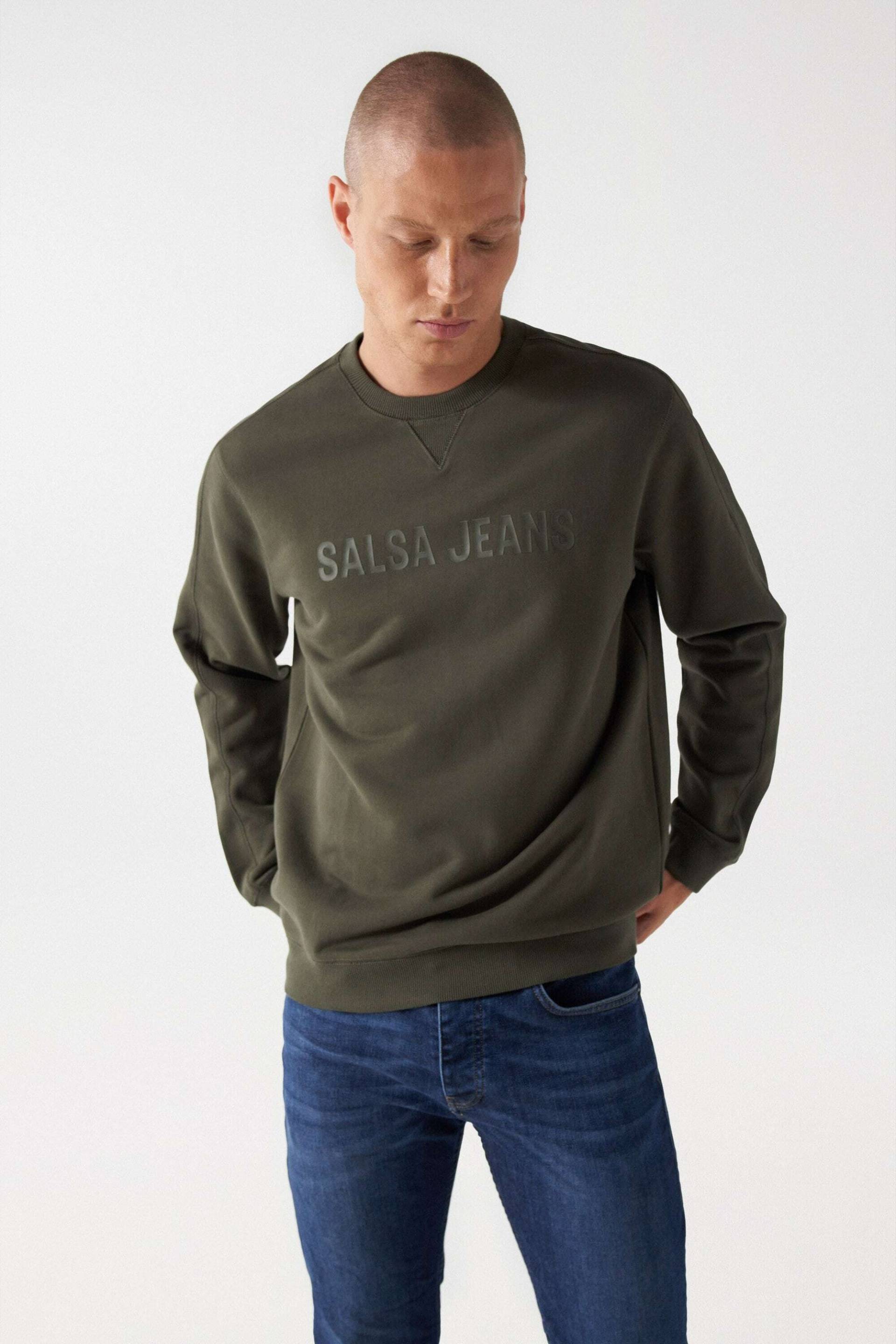 Salsa Sweatshirt »Kapuzenpullover French Terry Branding Sweater« von Salsa