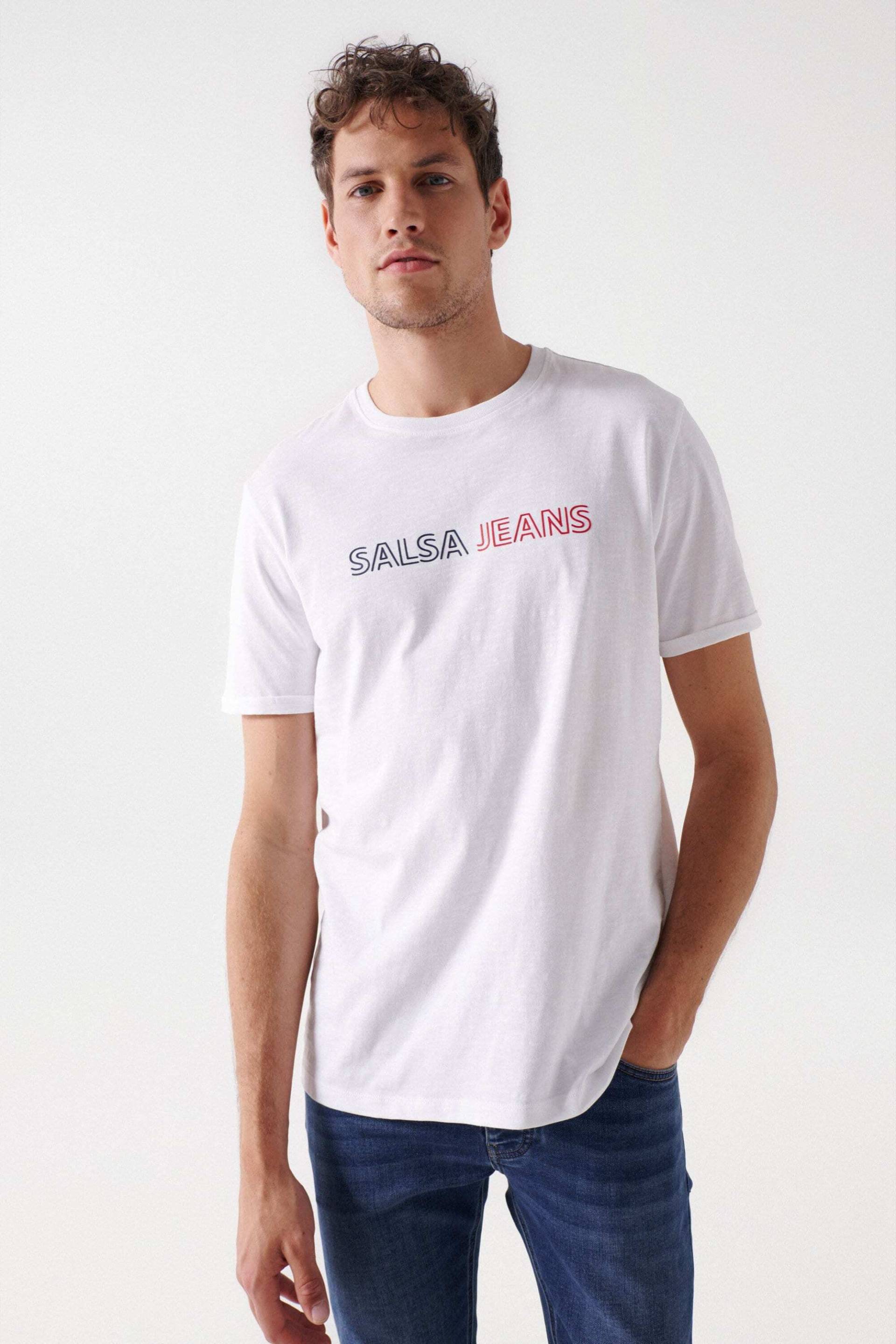 Salsa T-Shirt »T-Shirts Slub Jersey Branding T-Shirt« von Salsa