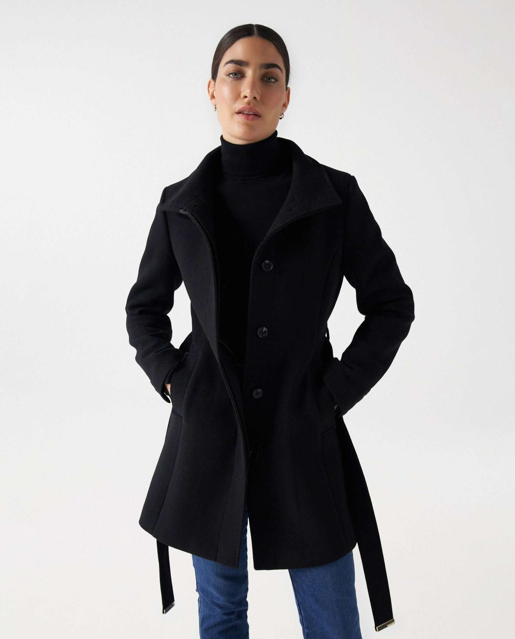 Salsa Wolljacke »Salsa Jeans Jacken Basic Wool Coat« Salsa Wolljacke »Salsa Jeans Jacken Basic Wool Coat« von Salsa