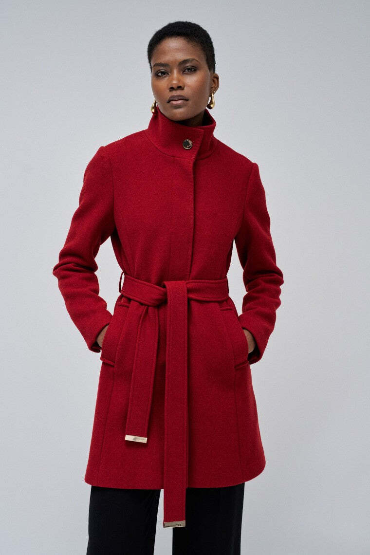 Salsa Wolljacke »Salsa Jeans Wollmantel The Reimagined Wool Coat« von Salsa