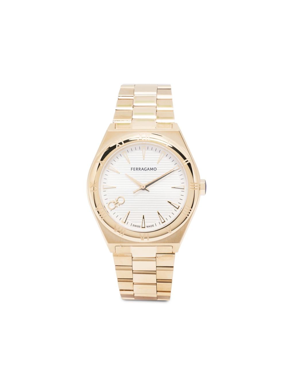 Ferragamo Vega Upper East 40mm - Gold von Ferragamo