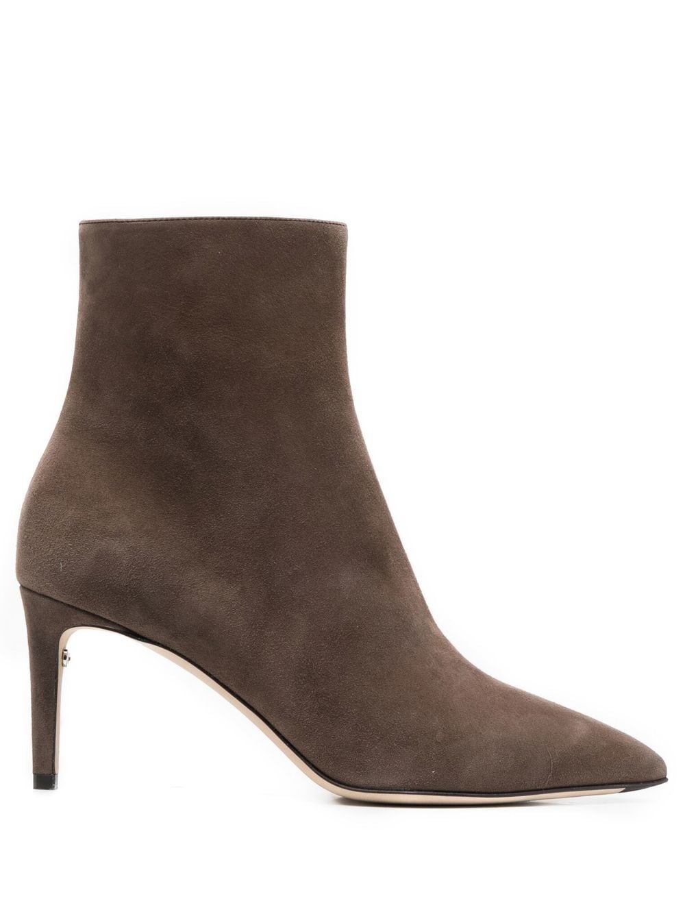 Ferragamo Bootie suede ankle boots - Brown von Ferragamo