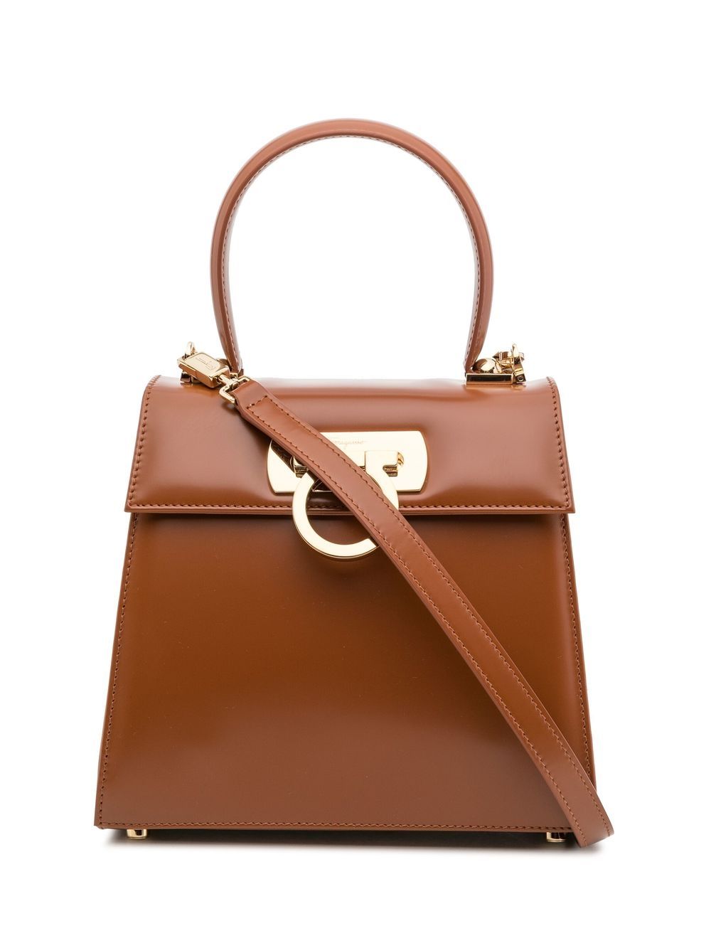 Ferragamo Iconic tote bag - Brown von Ferragamo