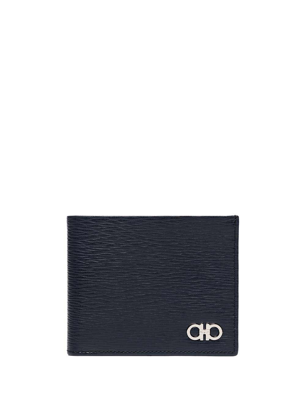 Ferragamo Gancini leather wallet - Blue von Ferragamo