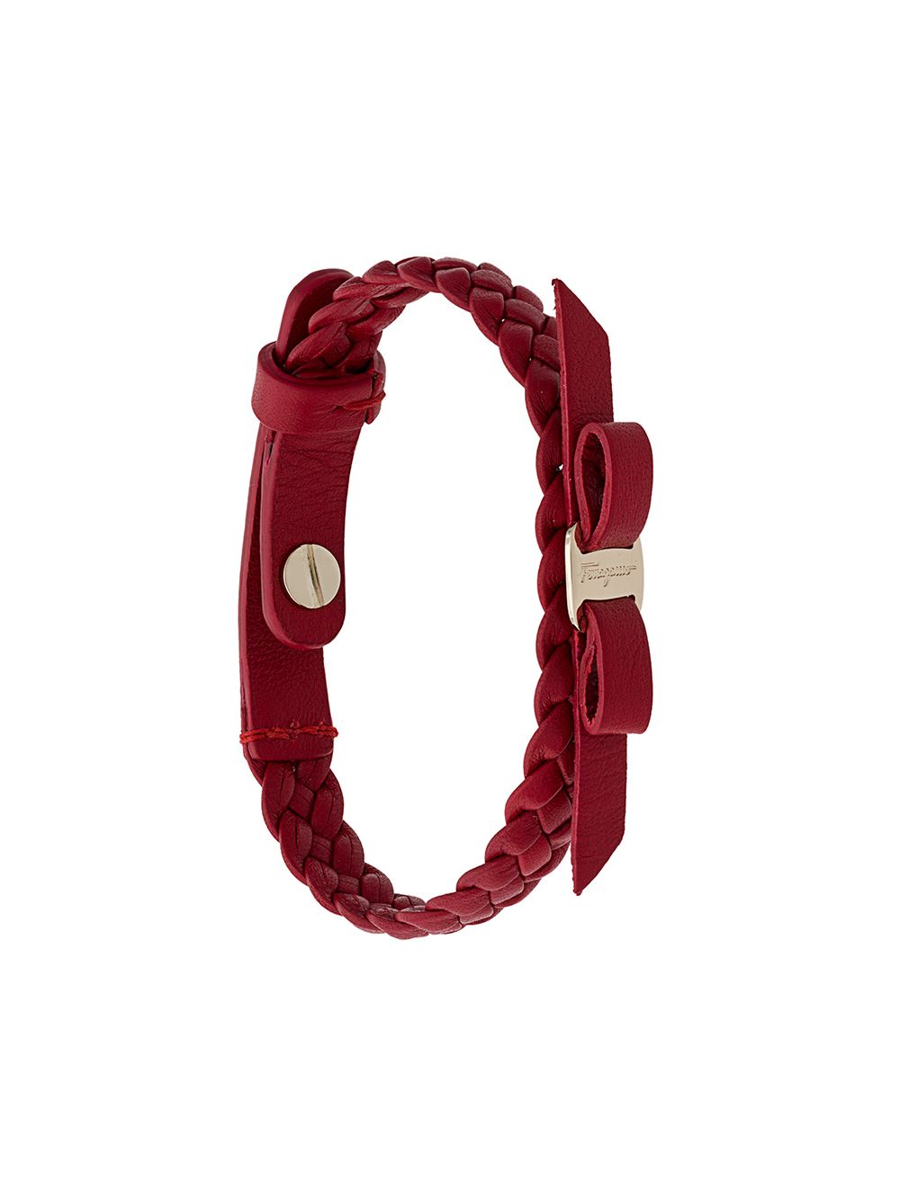 Ferragamo Vara Bow bracelet - Red von Ferragamo