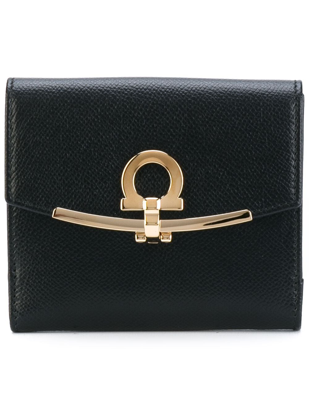 Ferragamo fold-over clasp purse - Black von Ferragamo