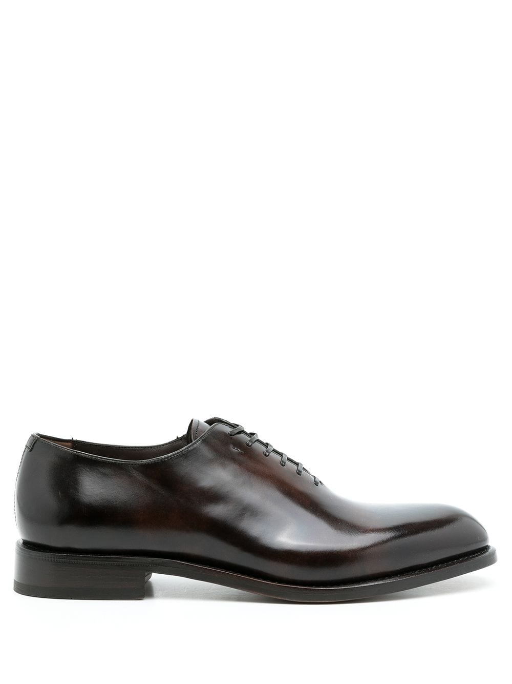 Ferragamo lace-up leather Derby shoes - Brown von Ferragamo