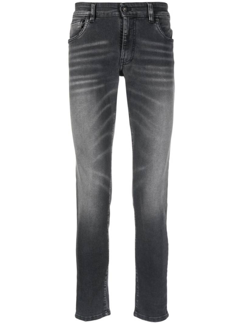 Salvatore Santoro faded skinny jeans - Black von Salvatore Santoro