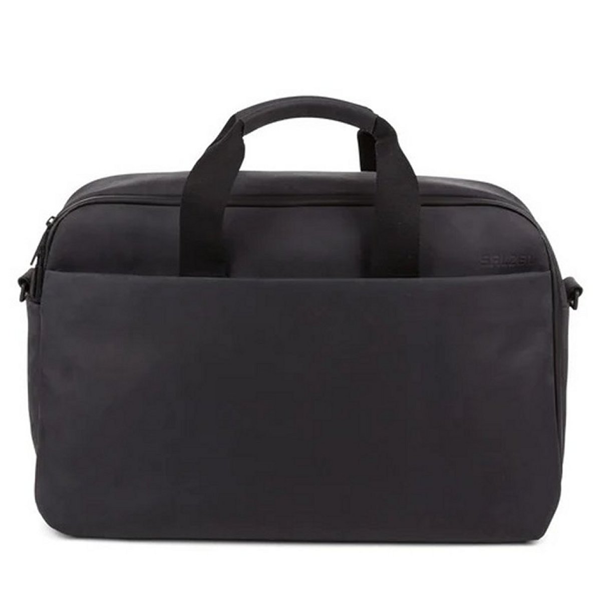 Business Tasche Leather WORKBAG in Charcoal Black von Salzen