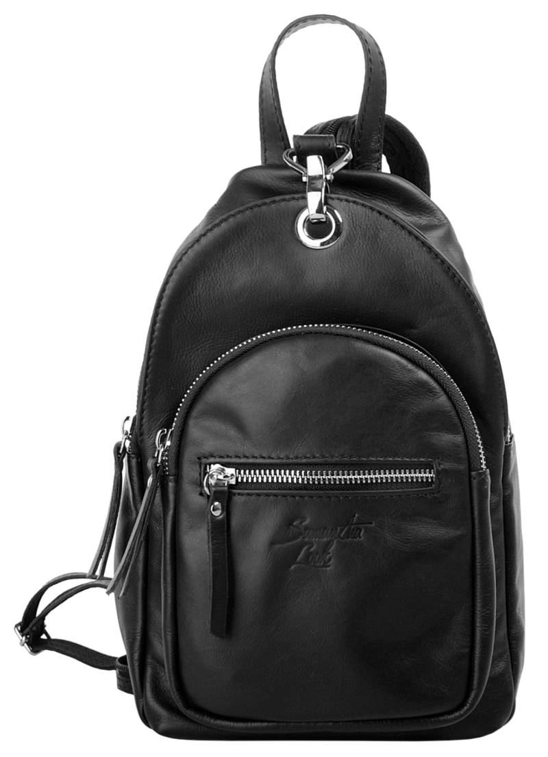 Samantha Look Cityrucksack, echt Leder, Made in Italy von Samantha Look