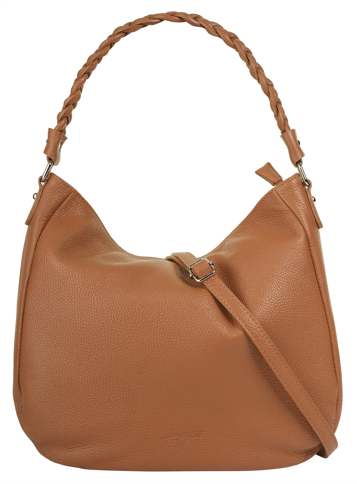 Samantha Look Henkeltasche, echt Leder, Made in Italy von Samantha Look
