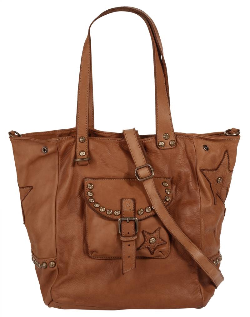 Samantha Look Shopper, echt Leder, Made in Italy von Samantha Look