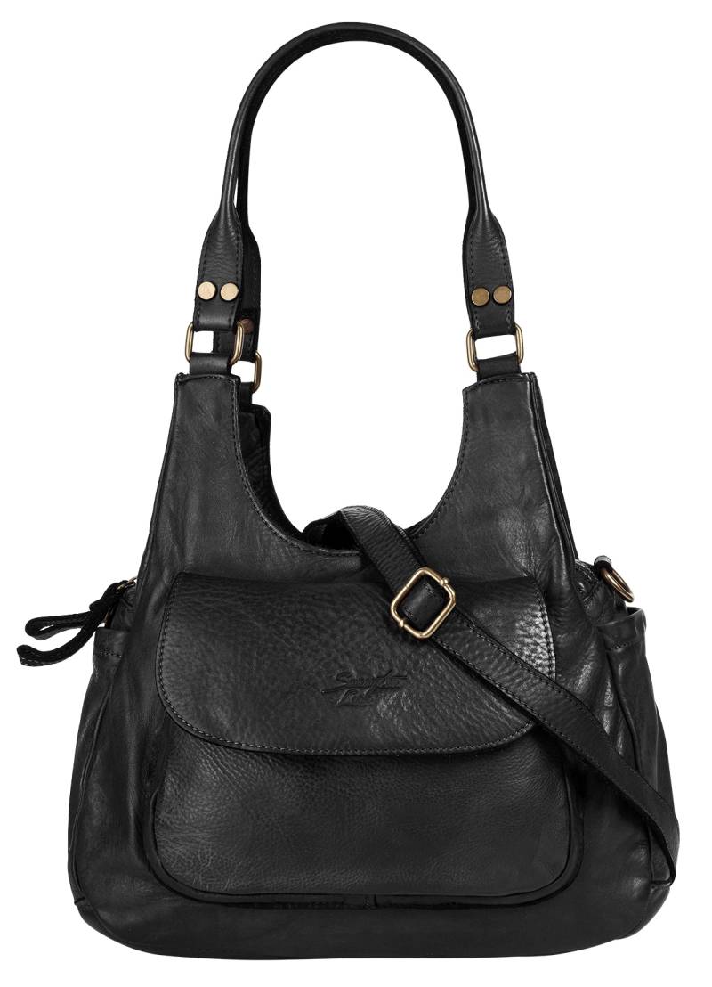Samantha Look Umhängetasche, echt Leder, Made in Italy von Samantha Look
