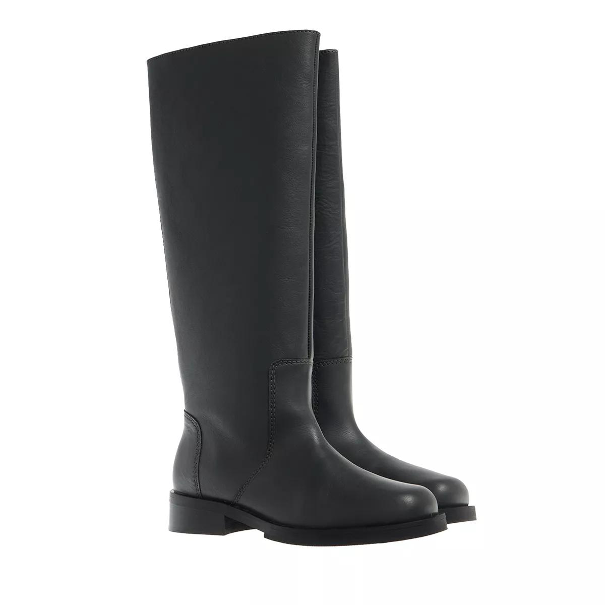 Samsøe Samsøe Boots & Stiefeletten - Kylan Boots High - Gr. 37 (EU) - in Grau - für Damen von Samsøe Samsøe