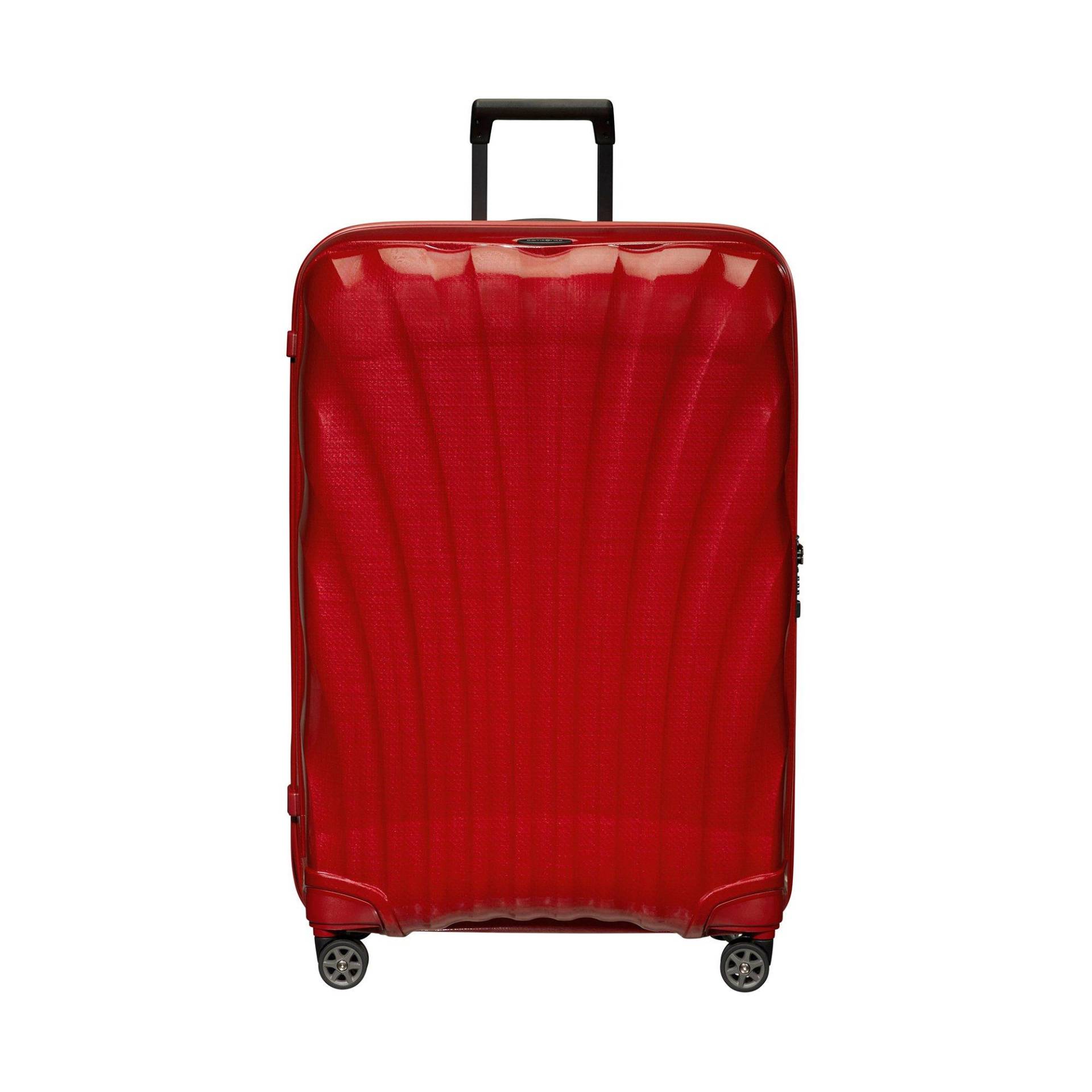 Hartschalenkoffer, Spinner Unisex Rot 81cm von Samsonite