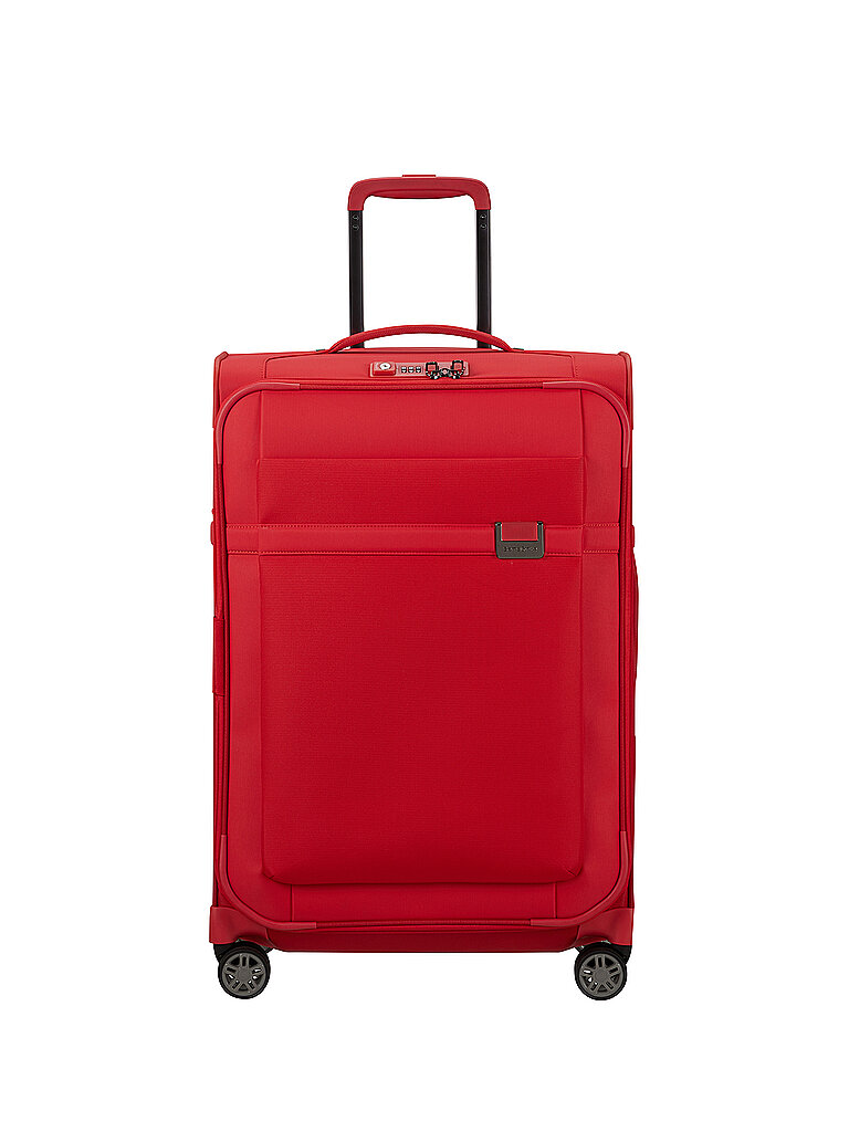 SAMSONITE Trolley Airea Spinner 67cm erweiterbar Hibiscus Red rot von Samsonite