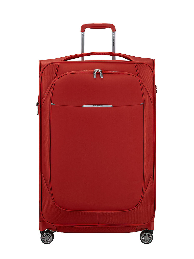 SAMSONITE Trolley weich RE-LITE SPINNER  78cm erweiterbar black  rot von Samsonite