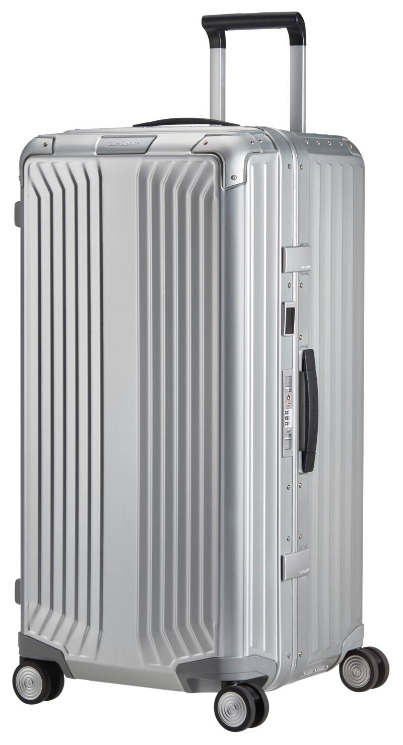 Samsonite Hartschalen-Trolley »LITE-BOX ALU TRUNK, verschiedene Grössen und Farben«, 4 Rollen, Koffer gross Aufgabegepäck Reisegepäck TSA-Schloss von Samsonite