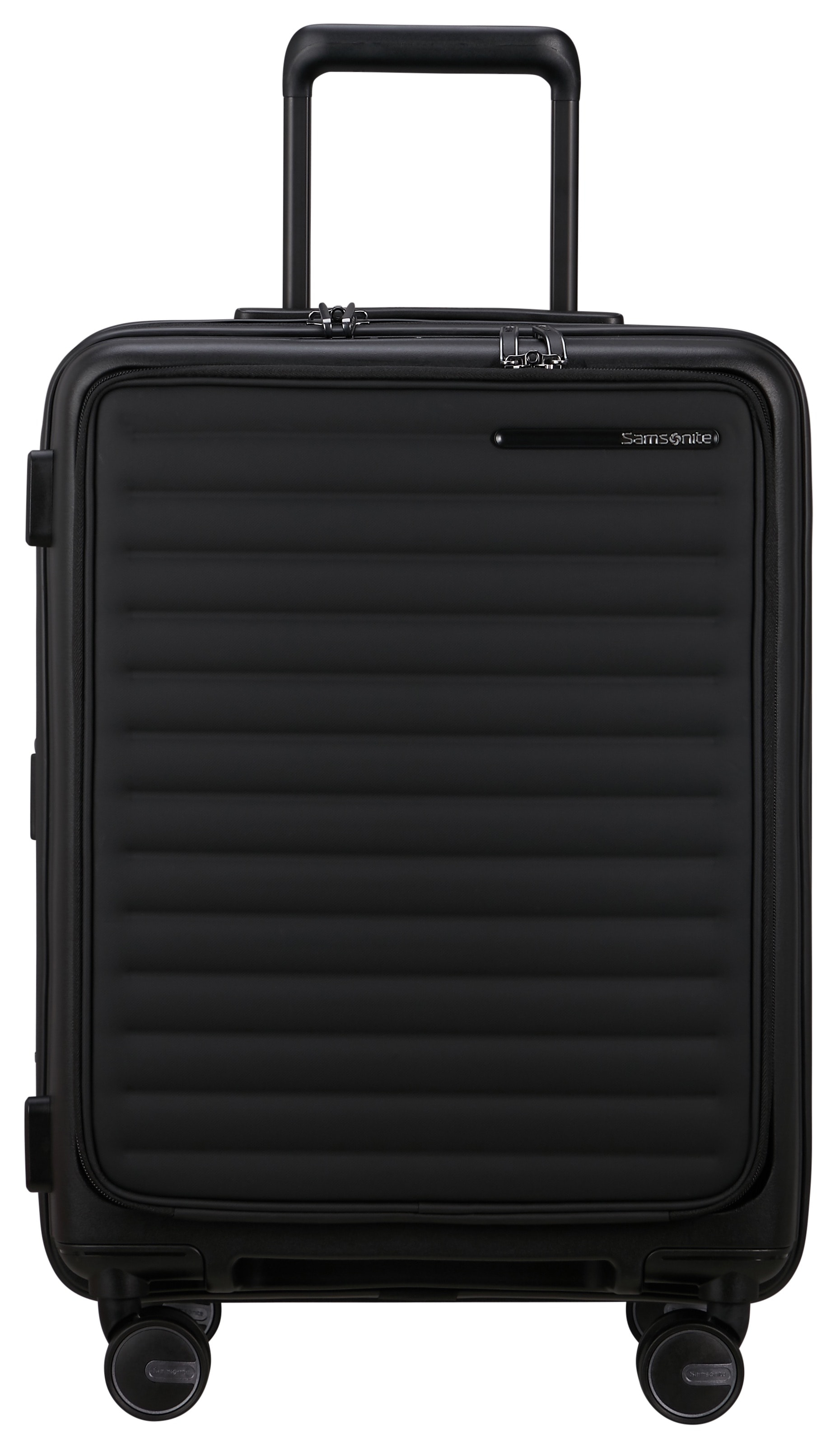 Samsonite Hartschalen-Trolley »RESTACKD, verschiedene Grössen und Farben«, (mit Packtaschen), 4 Rollen, Reisekoffer mit TSA Schloss Volumenerweiterung Packtaschen von Samsonite