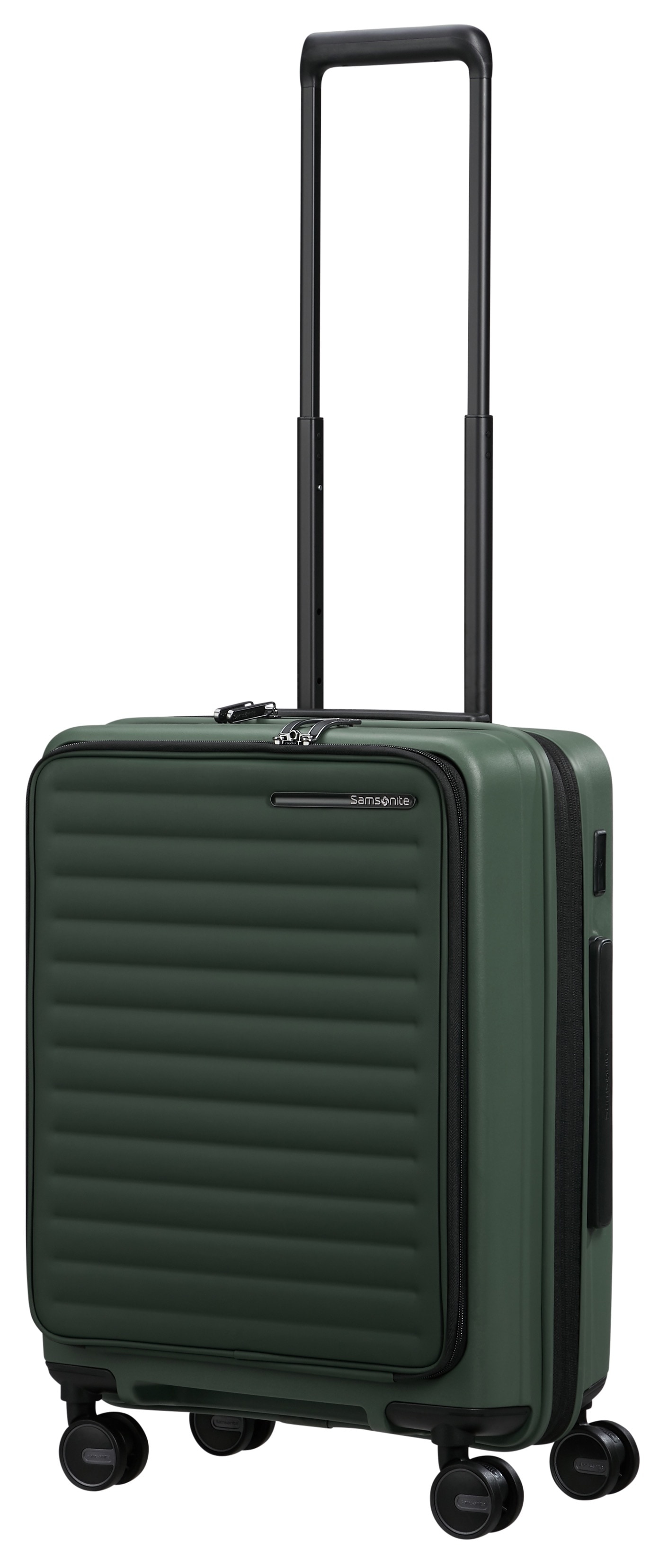 Samsonite Hartschalen-Trolley »RESTACKD, verschiedene Grössen und Farben«, (mit Packtaschen), 4 Rollen, Reisekoffer mit TSA Schloss Volumenerweiterung Packtaschen von Samsonite