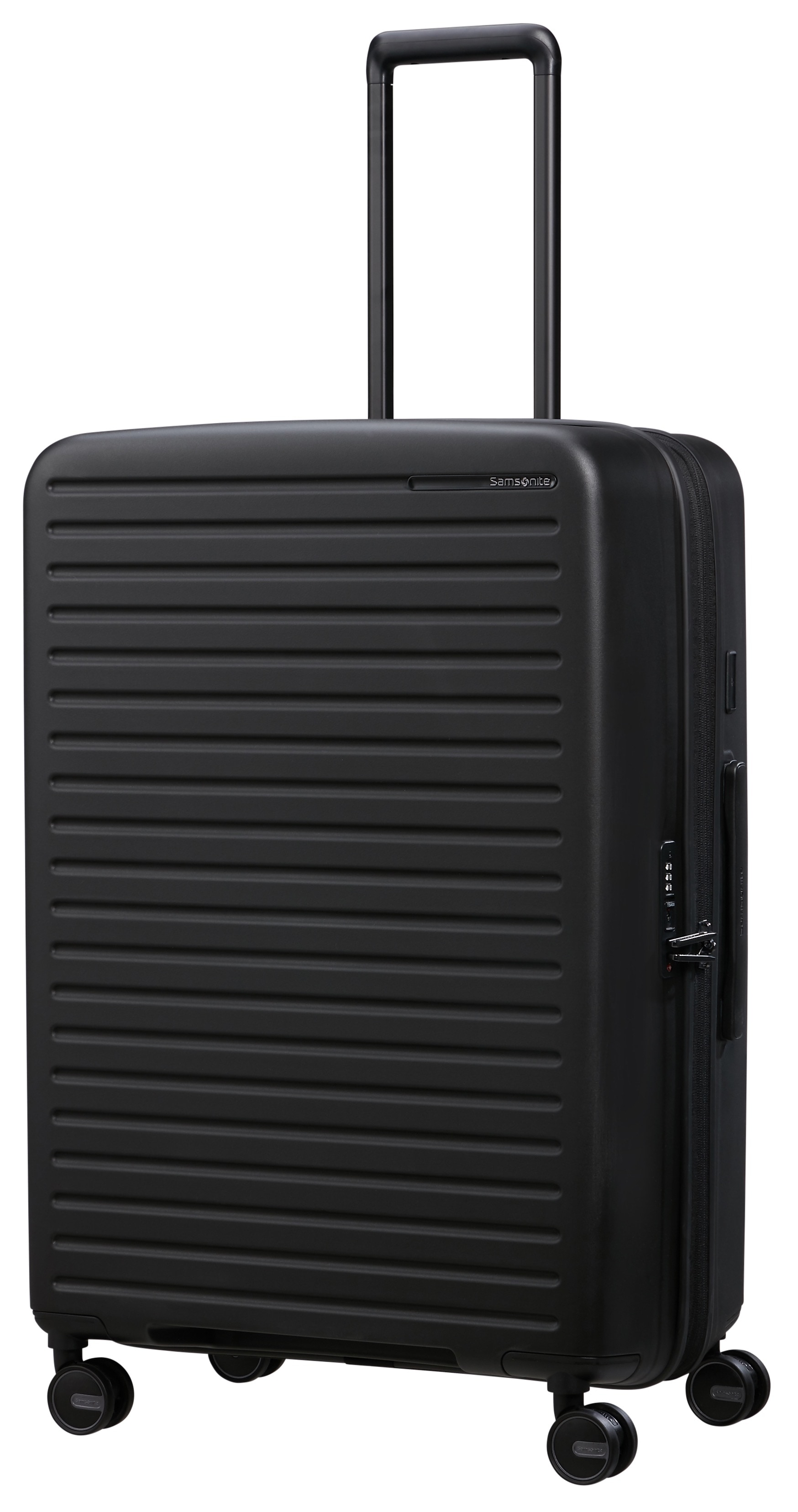 Samsonite Hartschalen-Trolley »RESTACKD, verschiedene Grössen und Farben«, (mit Packtaschen), 4 Rollen, Reisekoffer mit TSA Schloss Volumenerweiterung Packtaschen von Samsonite