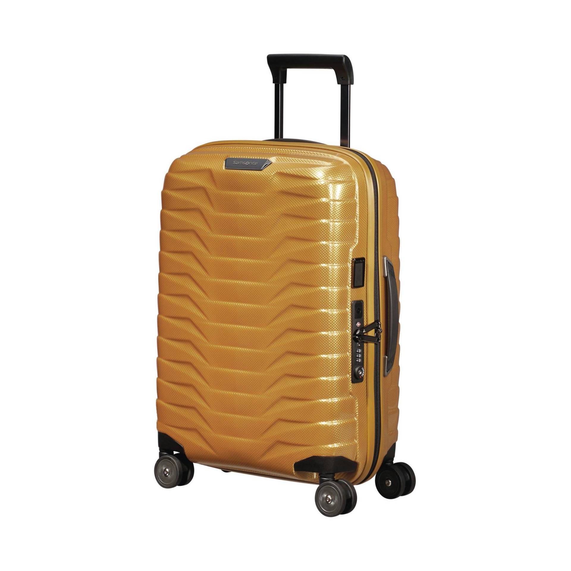 Hartschalenkoffer, Spinner Unisex Gold 55 CM von Samsonite