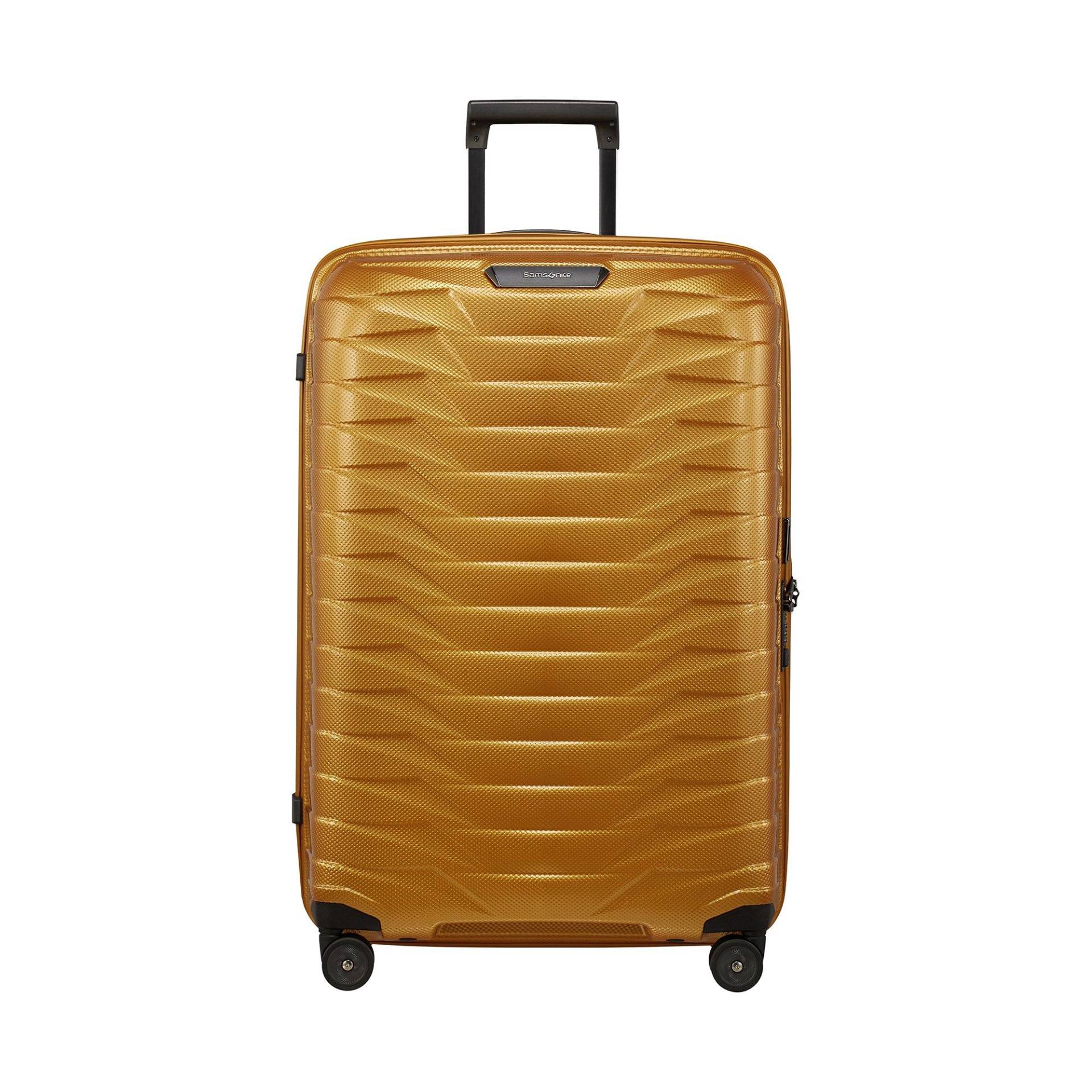 Hartschalenkoffer, Spinner Unisex Gold 75 CM von Samsonite