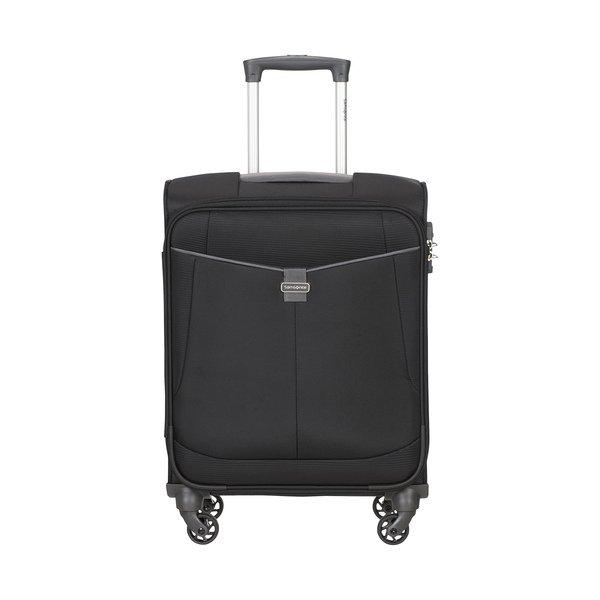 Weichschalenkoffer, Spinner Unisex Black 55 CM von Samsonite