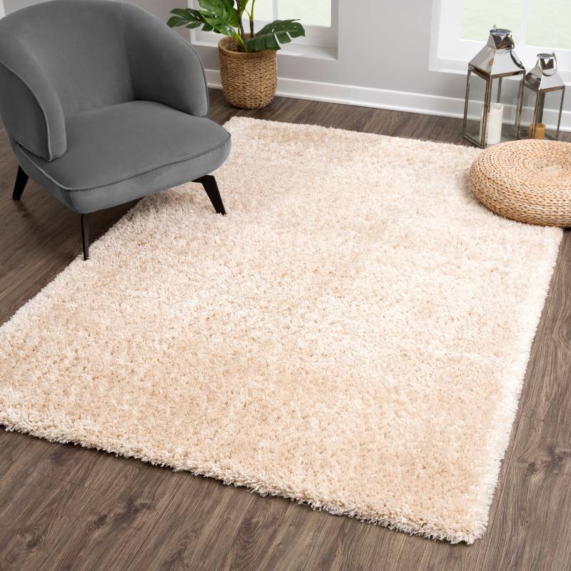 Sanat Hochflor-Teppich »Porto«, rechteckig, 45 mm Höhe, Wohnzimmer, Langflor, Shaggy Teppich von Sanat
