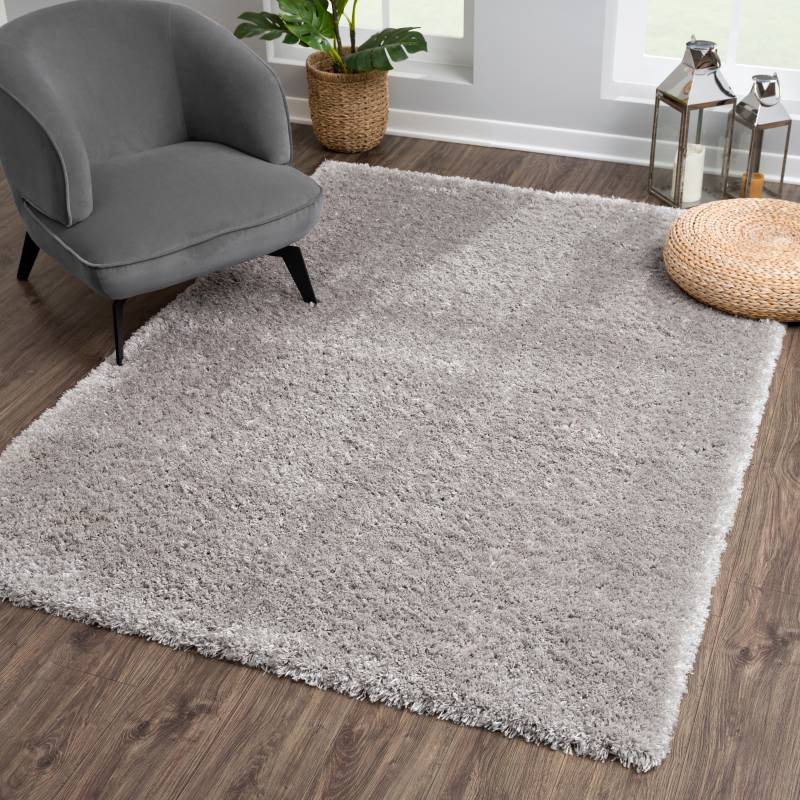 Sanat Hochflor-Teppich »Porto«, rechteckig, 45 mm Höhe, Wohnzimmer, Langflor, Shaggy Teppich von Sanat