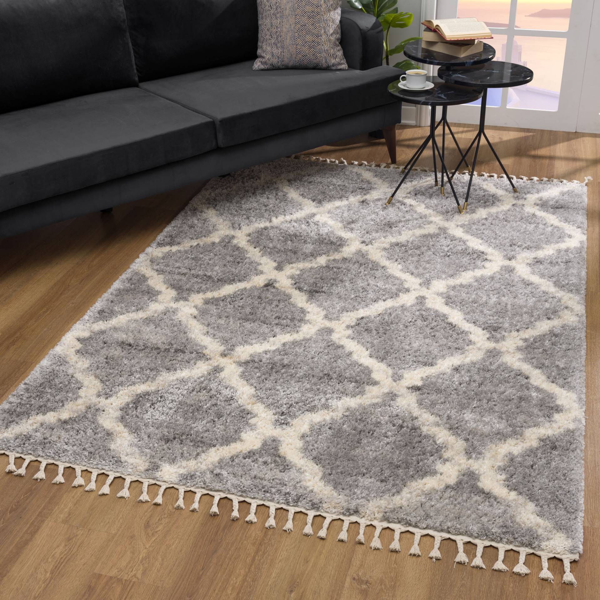 Sanat Hochflor-Teppich »Versay 1550«, rechteckig, 45 mm Höhe, Wohnzimmer, Langflor, Shaggy Teppich Sanat Hochflor-Teppich »Versay 1550«, rechteckig, 45 mm Höhe, Wohnzimmer, Langflor, Shaggy Teppich von Sanat
