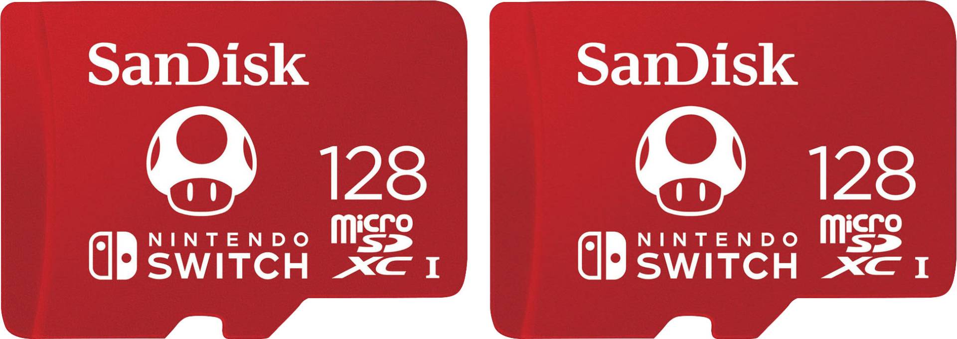 Sandisk Speicherkarte »2 x microSDXC™ Card für die Nintendo Switch™«, (100 MB/s Lesegeschwindigkeit) von Sandisk