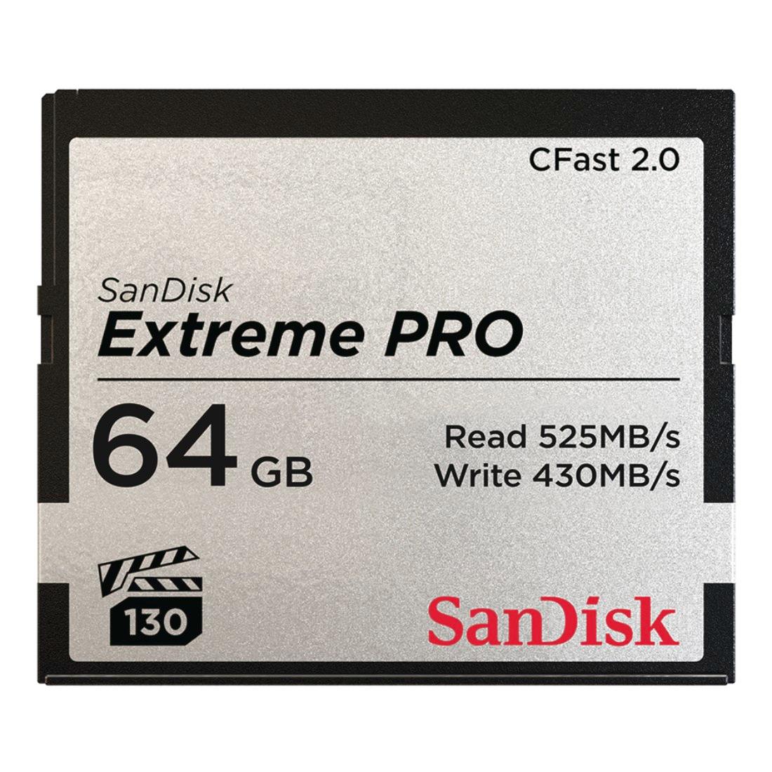 Sandisk Speicherkarte »CFast Extreme Pro 2.0«, (525 MB/s Lesegeschwindigkeit) von Sandisk